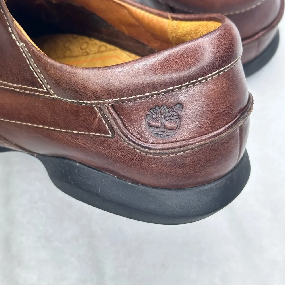 Timberland Smart Comfort Precise Fit Leather Low Top Men's 8/8.5 Great Condition